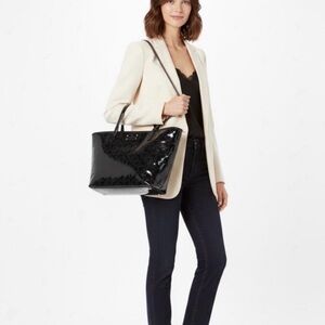 Kate‎ Spade Black Patent Tote